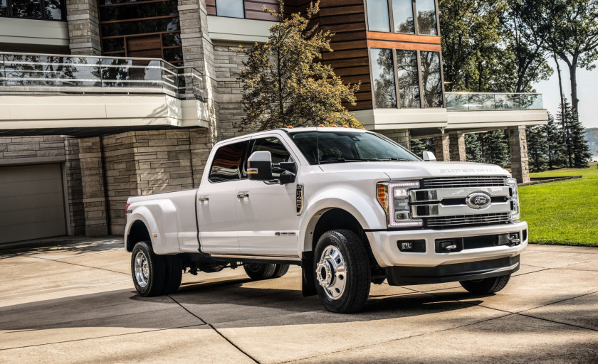 Pickup Truck 2018 Ford F-450 Limited Super Duty F-Series PNG