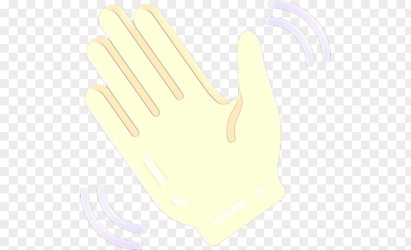 Safety Glove Thumb Hand Finger Personal Protective Equipment Beige PNG