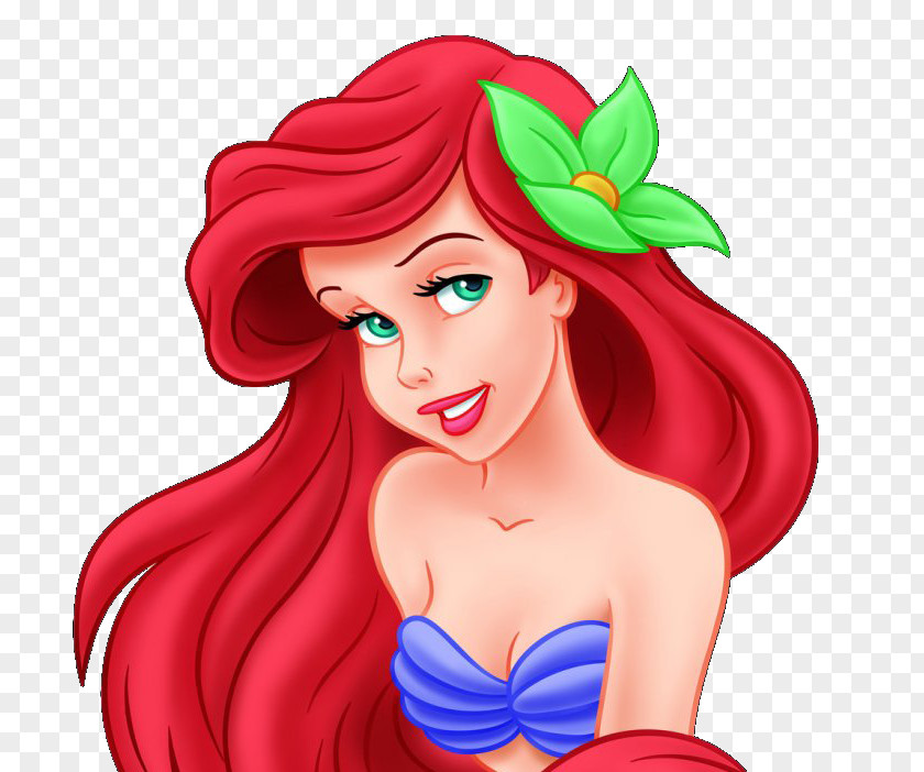 Swimming Characters Ariel The Little Mermaid Rapunzel Princess Aurora Disney PNG