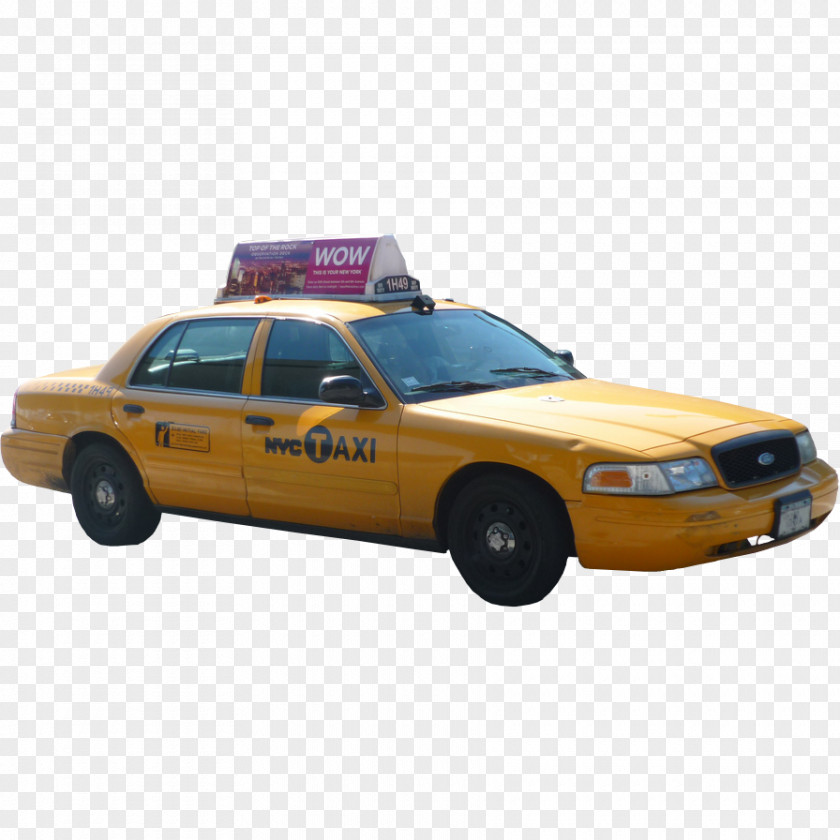Taxi John F. Kennedy International Airport Ford Crown Victoria Police Interceptor Car PNG