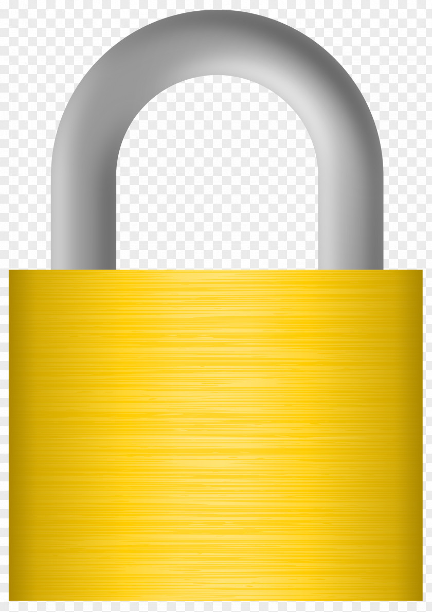 Cliparts Locked Files Yellow Angle Pattern PNG