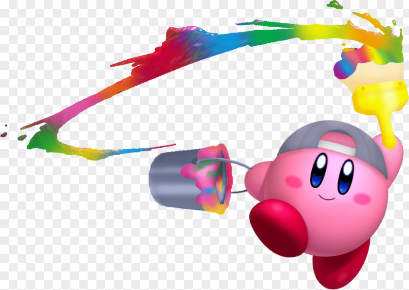 Painted Kirby's Return To Dream Land Kirby 64: The Crystal Shards Super Smash Bros. Brawl 2 PNG