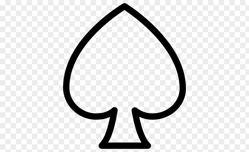 Ace Of Spades Playing Card PNG