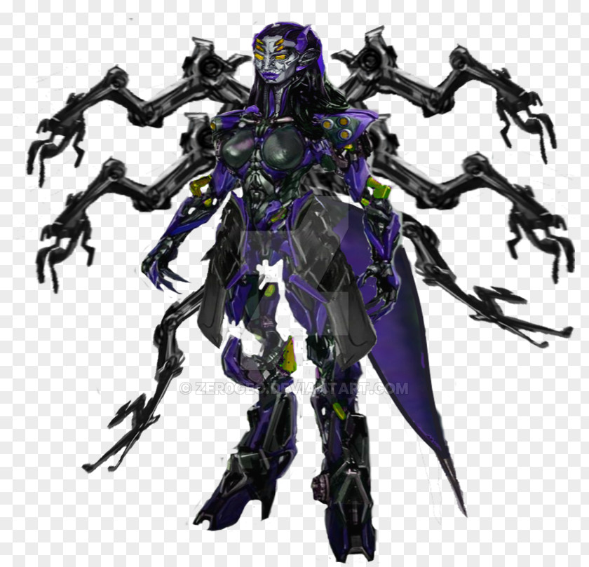 Blackarachnia Concept Art Transformers Autobot PNG