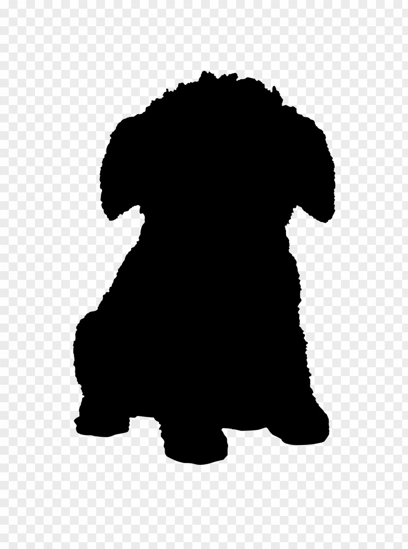 Puppy Dog Silhouette Font Snout PNG