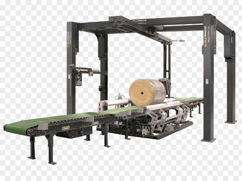 Wrapper Machine Stretch Wrap Pallet Wulftec International Strapping PNG