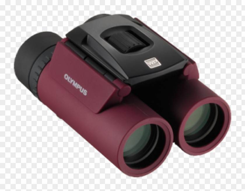 Binoculars Rear View Olympus Color Roof Prism Waterproofing PNG