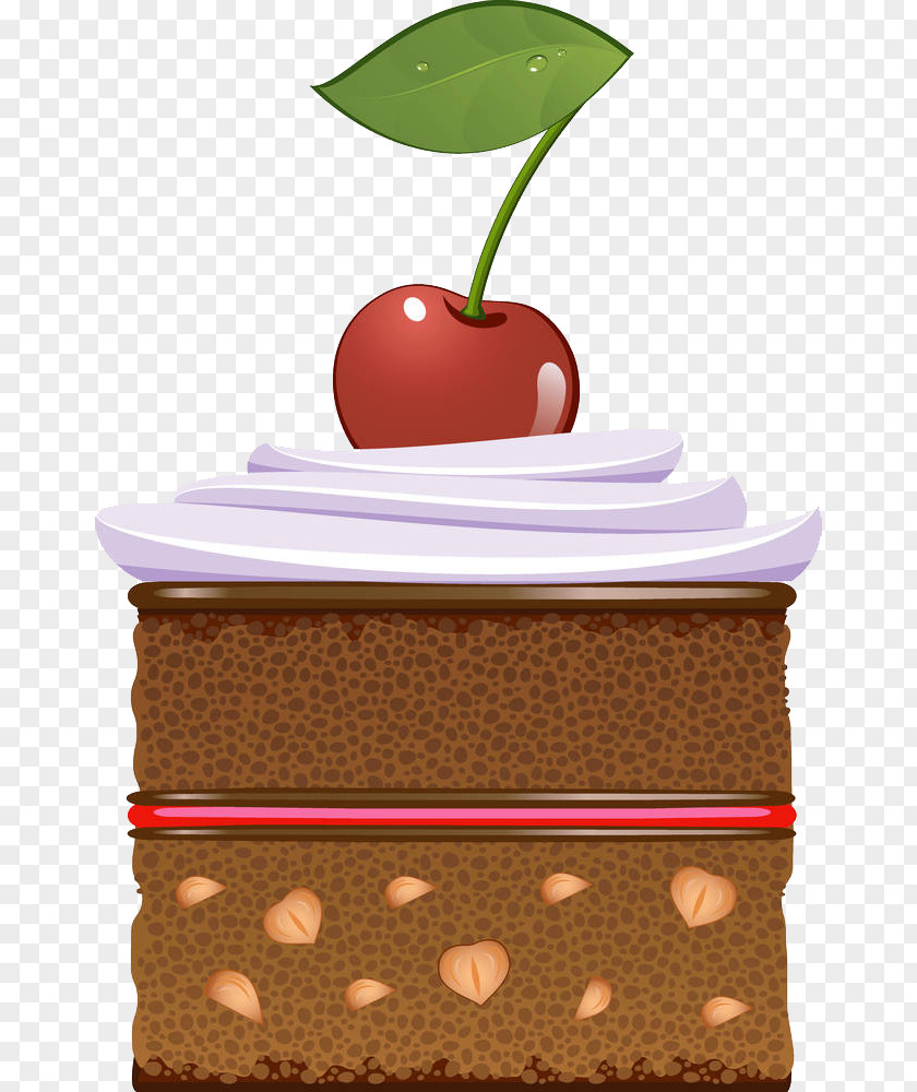 Cherry Cake In The Cup Cream Royalty-free PNG