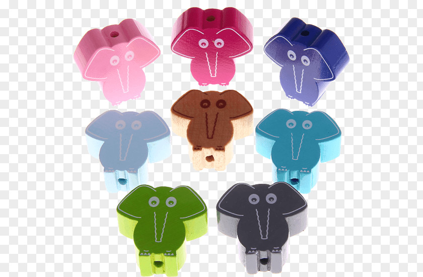 Elephant Motif Bead Askartelu Plastic .de PNG