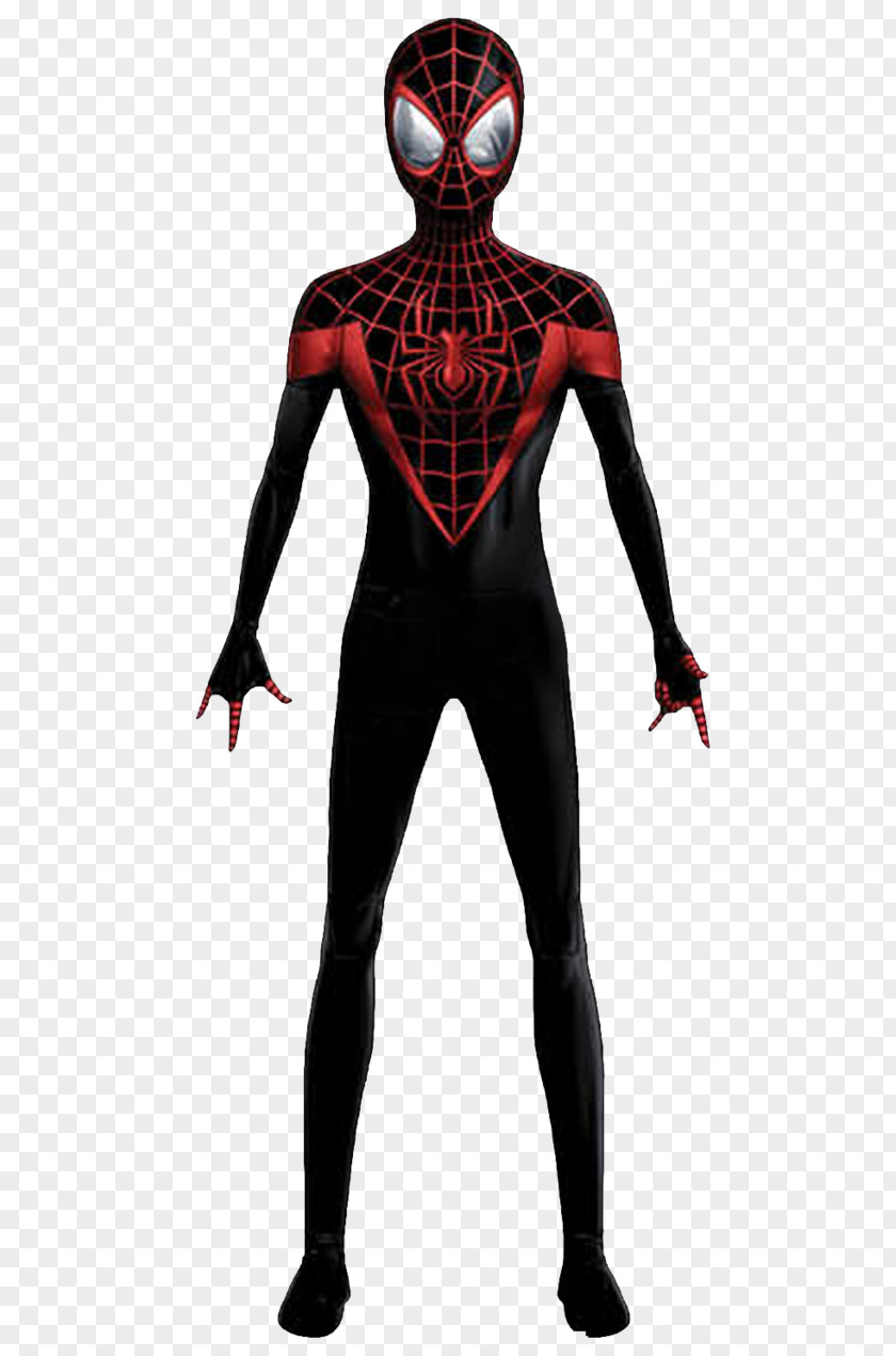 Iron Spiderman Costume Design Supervillain Spandex PNG
