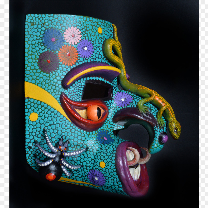 Mask Masque Teal PNG