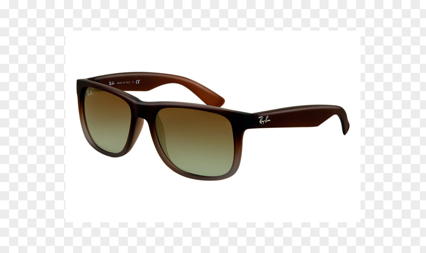 Ray Ban Ray-Ban Justin Classic Aviator Sunglasses Wayfarer PNG