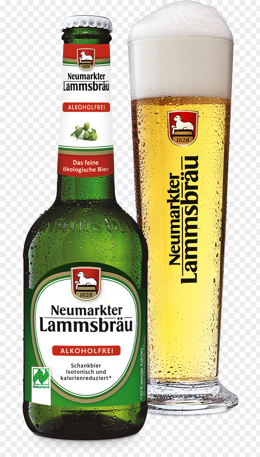 Beer Neumarkter Lammsbräu Low-alcohol Organic Food Distilled Beverage PNG