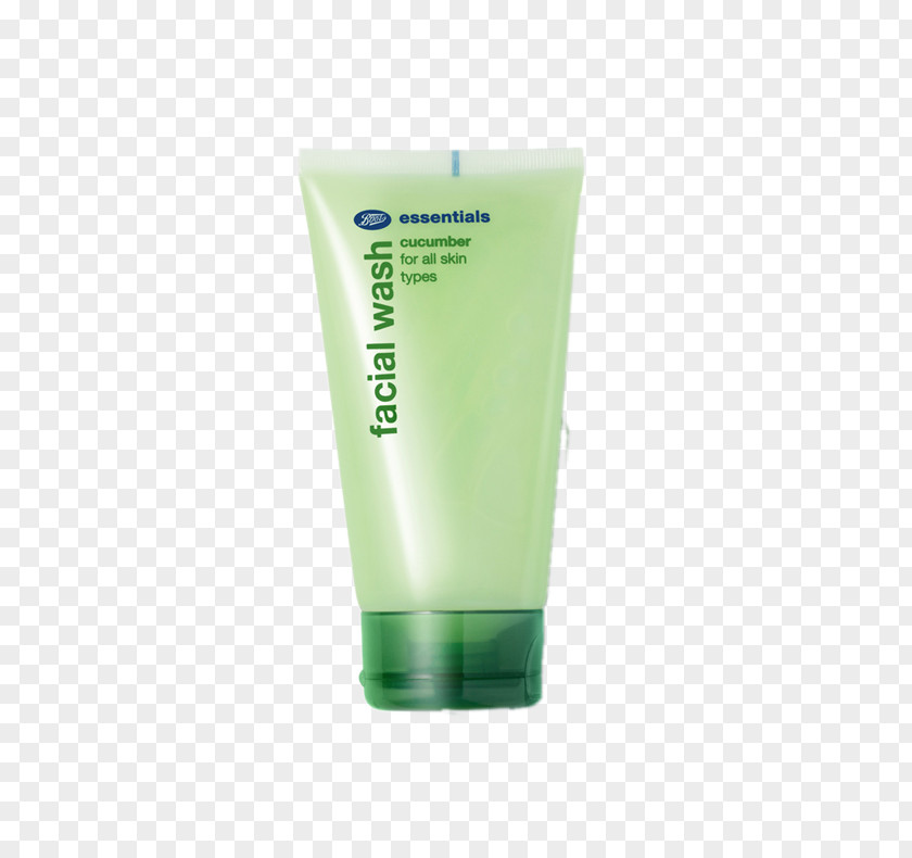 BOOTS Refreshing Cucumber Cleanser Cream Lotion Skin PNG