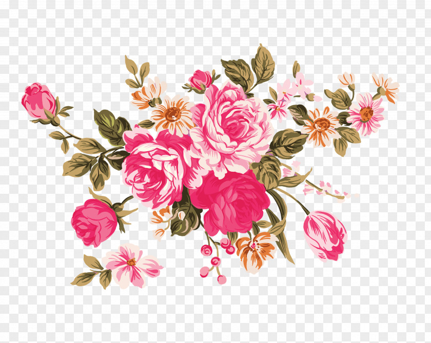 Peony Flower Garden Roses Clip Art PNG