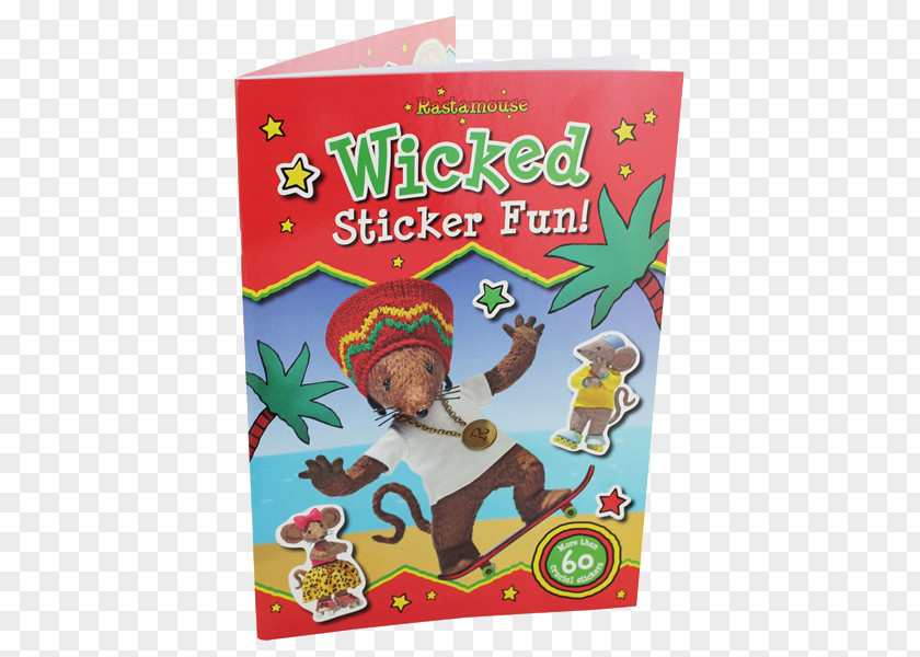 Toy Rastamouse: Sticker Activity Book Wicked PNG