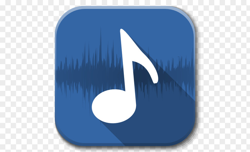 Apps Player Audio D Blue Angle Symbol PNG