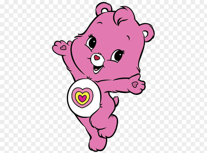 Bear Care Bears Love-A-Lot Harmony Lotsa Heart Elephant PNG