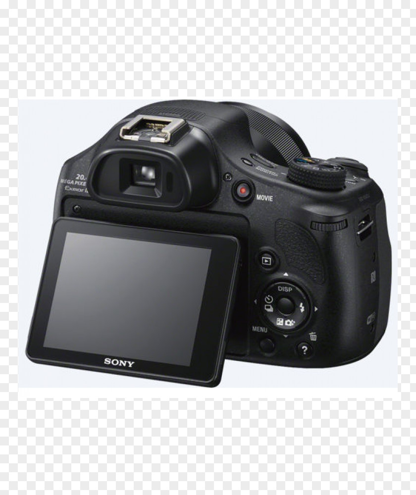 Camera Sony Cyber-shot DSC-HX400V Point-and-shoot Zoom Lens 索尼 PNG