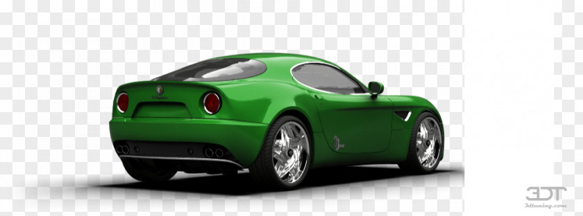 Car Alfa Romeo 8C Competizione Supercar Automotive Design PNG