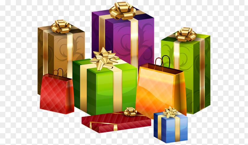 Gift Wrapping Christmas Clip Art PNG