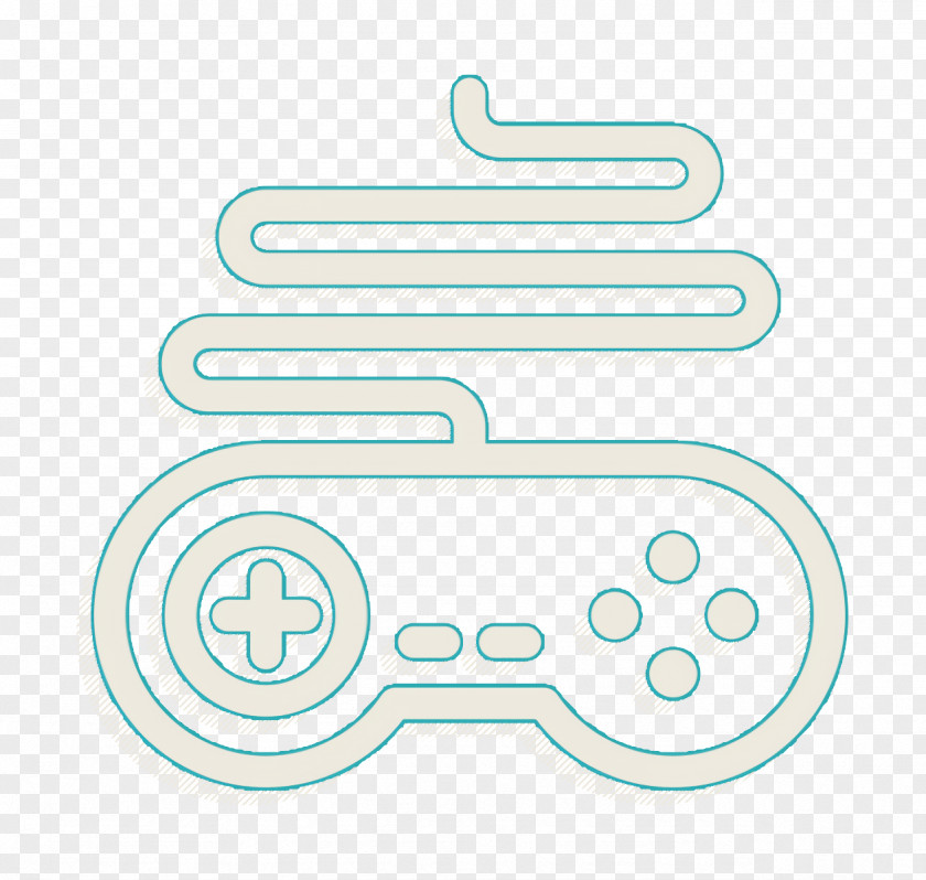 Joystick Icon Linear Game Design Elements Gamepad PNG