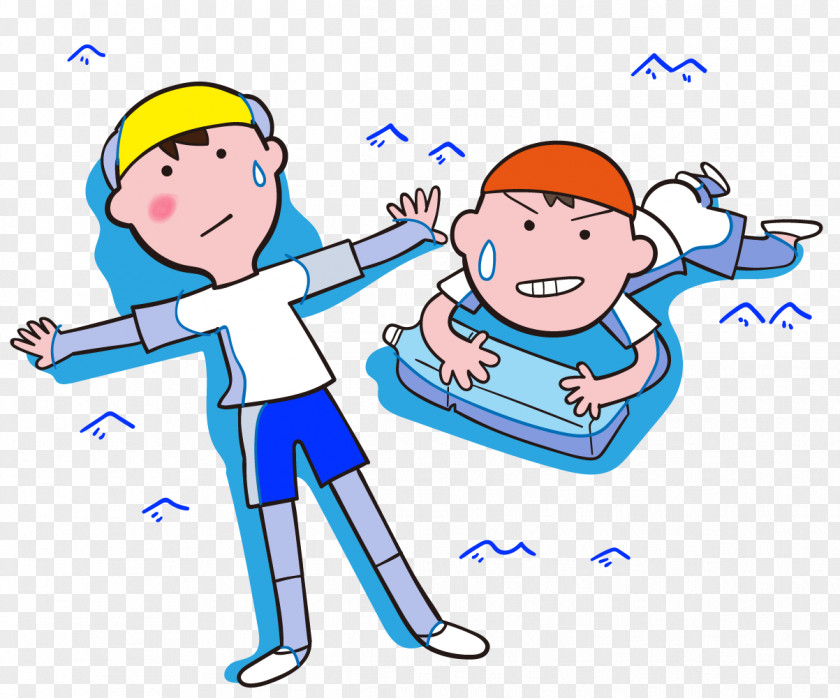 Swimming Lessons Physical Education School Illustration PNG