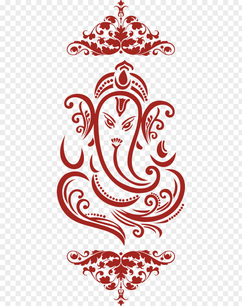 Wedding Card Ganesha Invitation Clip Art PNG