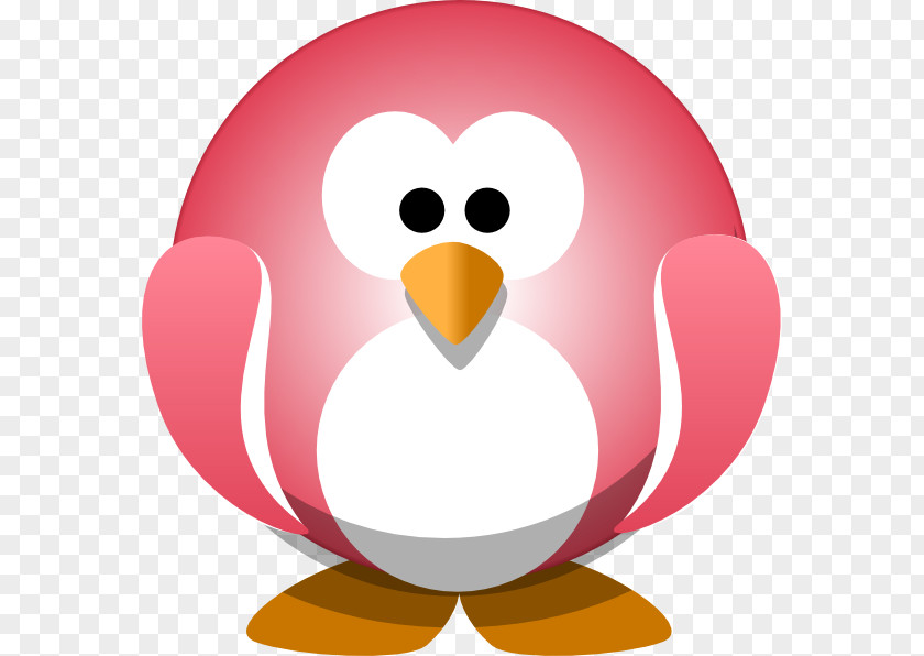 Big Penguin Bird Chilly Willy Cartoon Clip Art PNG