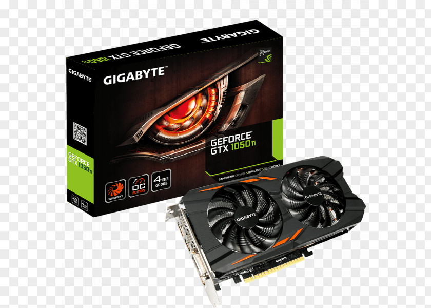 Computer Graphics Cards & Video Adapters NVIDIA GeForce GTX 1050 Ti 英伟达精视GTX GDDR5 SDRAM PNG