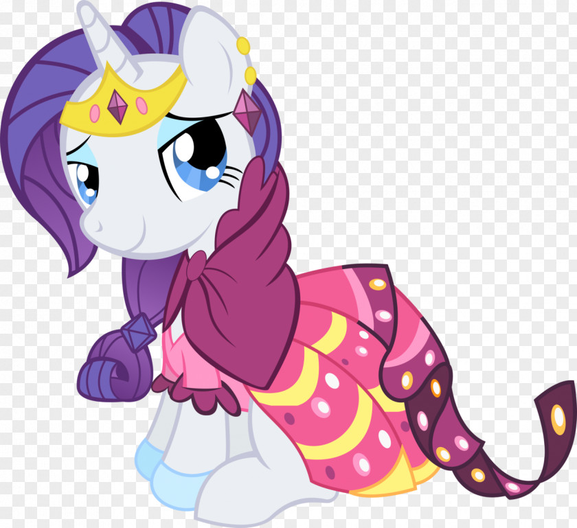 Gala Rarity Pony Dress Hasbro PNG