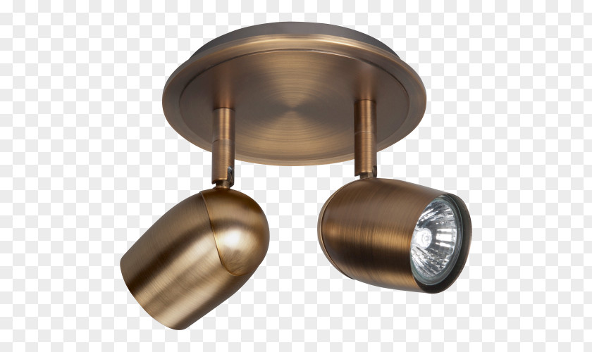 Lamp Plafonnière Bronze Copper Brass PNG