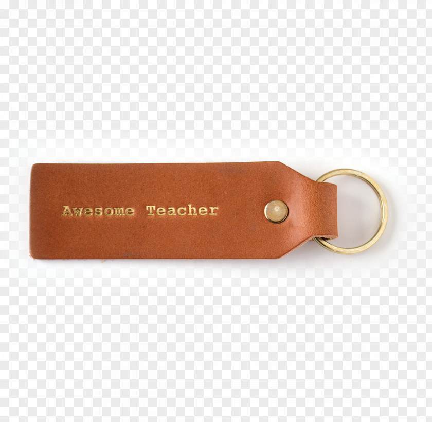 Leather Tag Key Chains Metal PNG