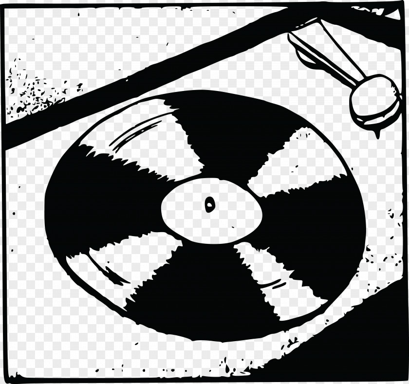 Turntable Phonograph Record Graphic Design Clip Art PNG
