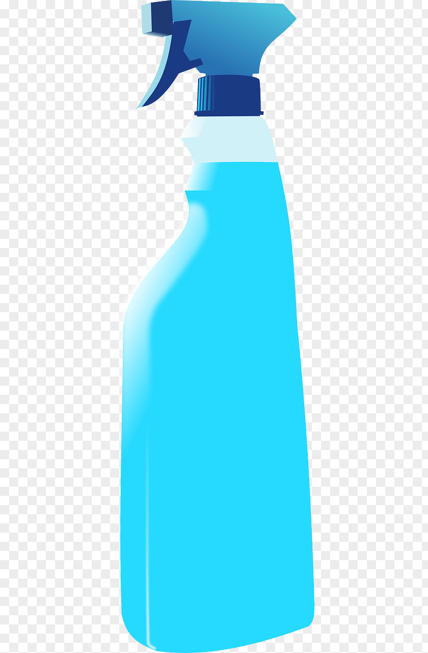 Bottle Water Bottles Plastic Spray Cleaning PNG