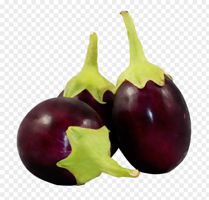 Flower Fruit Eggplant Natural Foods Purple Plant Vegetable PNG