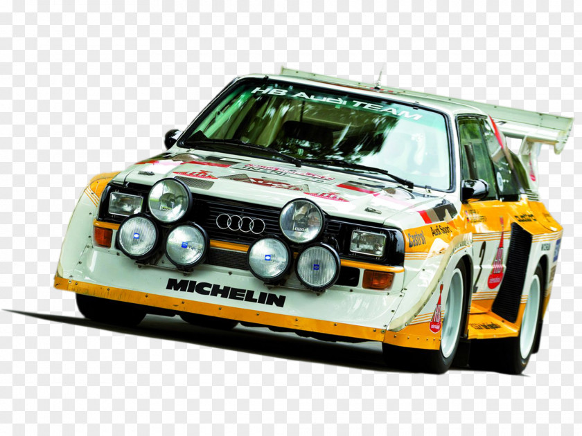 Rally Audi Quattro Sport S1 Car PNG