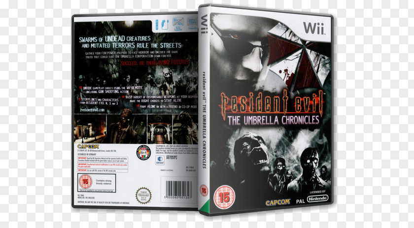 Resident Evil: The Umbrella Chronicles Xbox 360 Darkside Evil 4 PNG