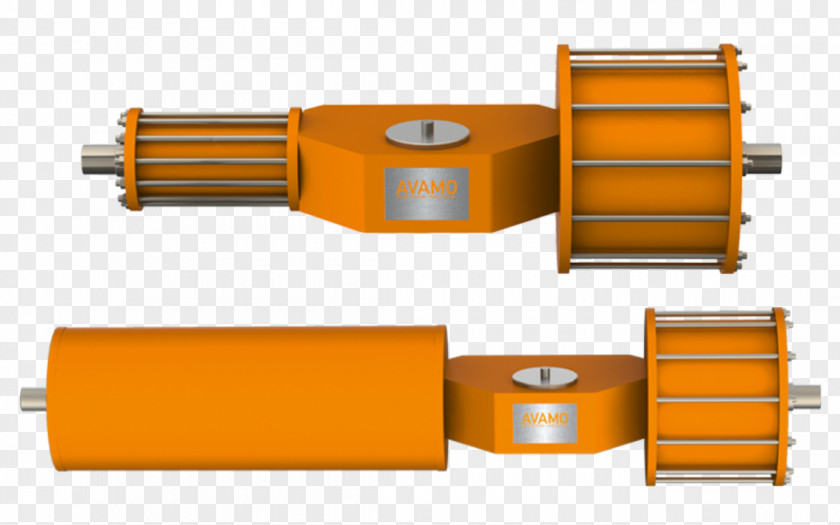 Yoke Scotch Actuator Hydraulics Pneumatics Propulsion PNG