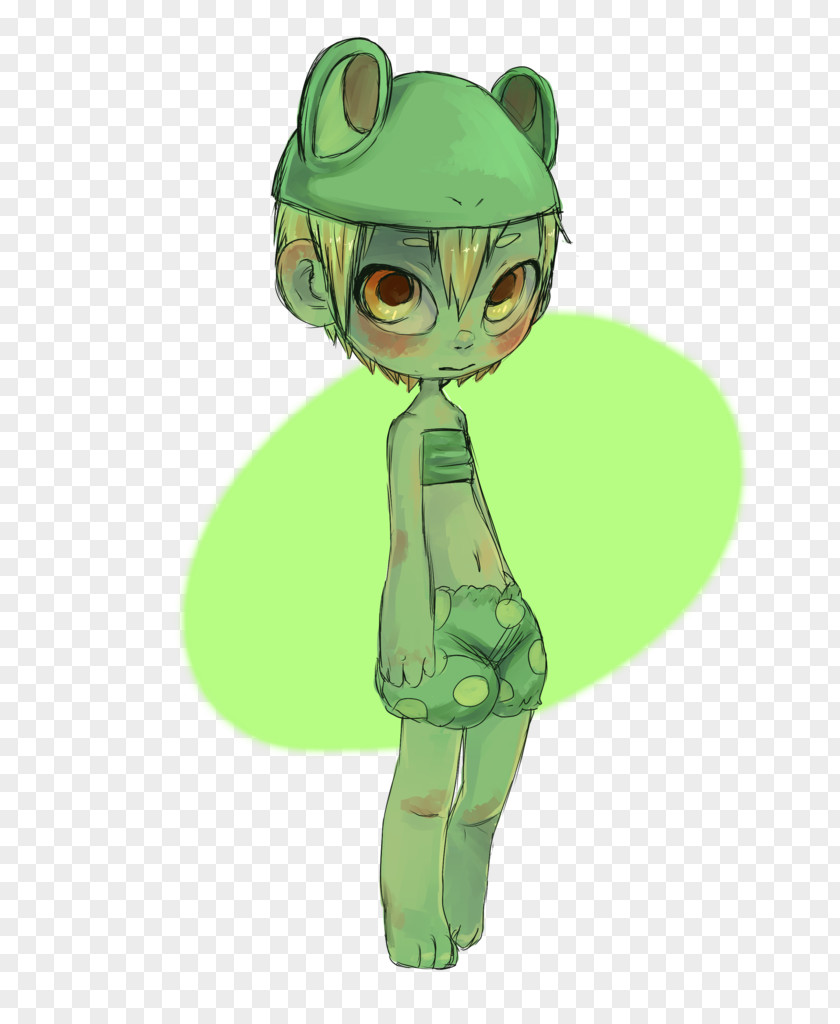Amphibian Cartoon Green PNG