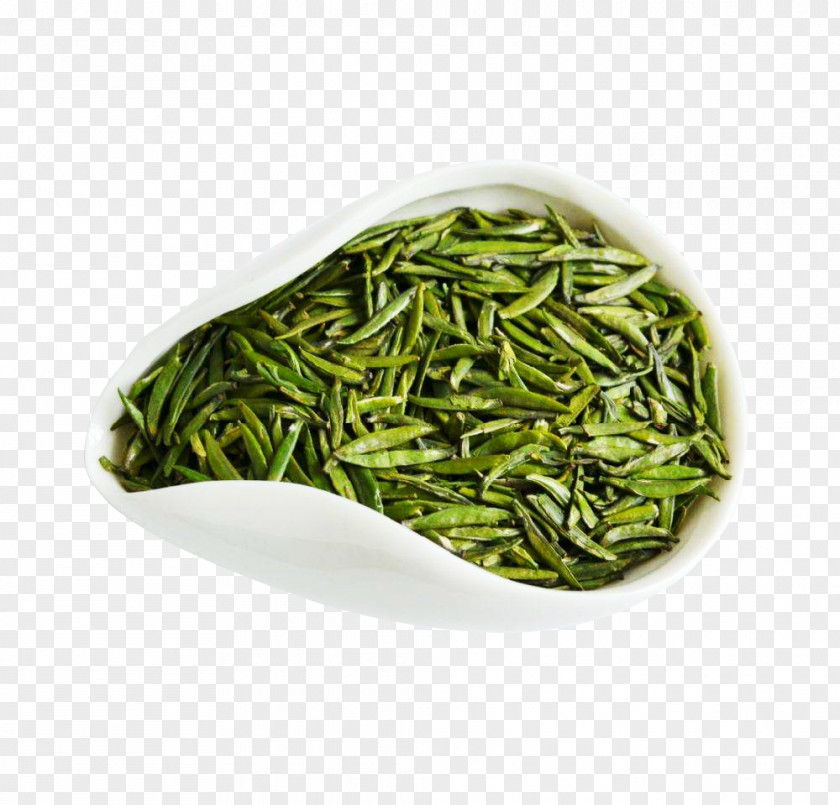 Bamboo Leaves Decorated Green Tea Huangshan Maofeng Oolong Leaf Grading PNG