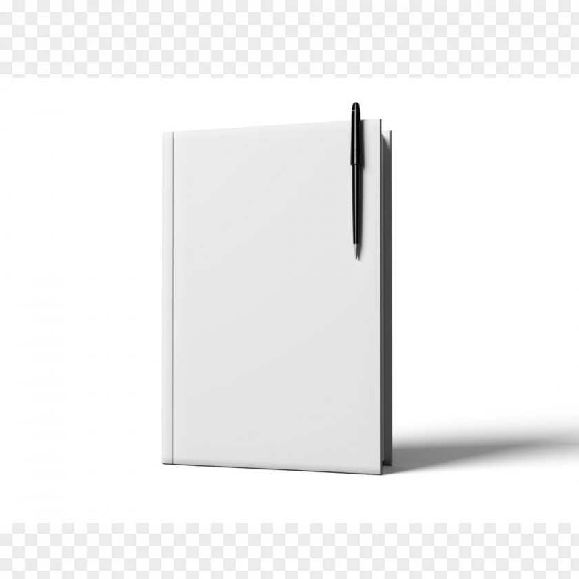 Blank Notebook Open Magazine Rectangle PNG