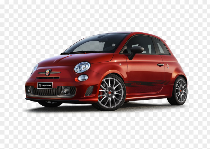 Fiat Abarth Automobiles 500 Car PNG