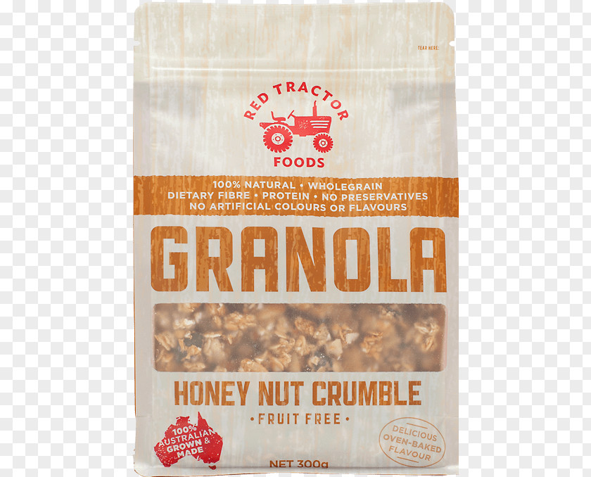 Honey Crumble Granola Food Nut Snack PNG