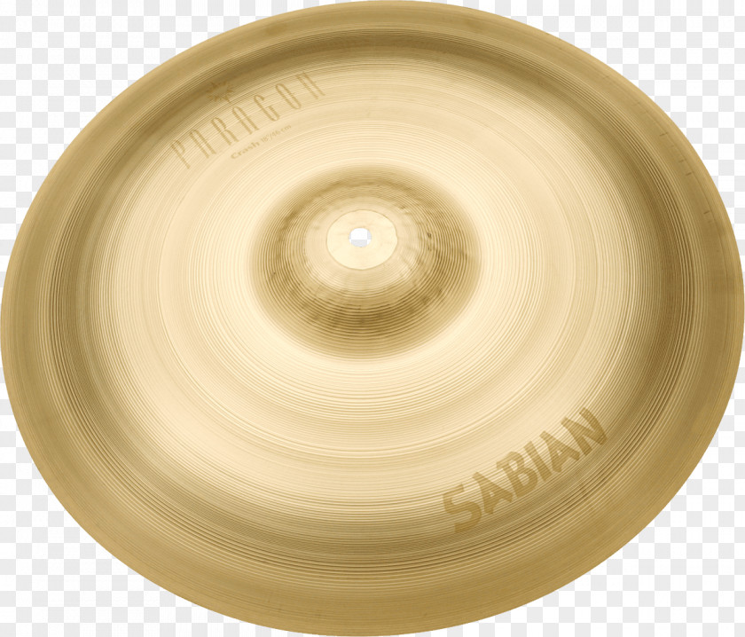 Paiste Crash Cymbal Sabian Paragon Brass PNG