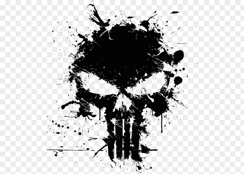 The Punisher Logo Vector Graphics Graphic Design Marvel Comics PNG