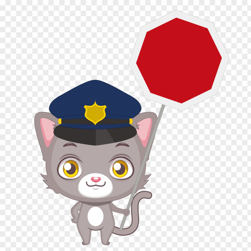 Vector Police Cap Royalty-free Illustration PNG