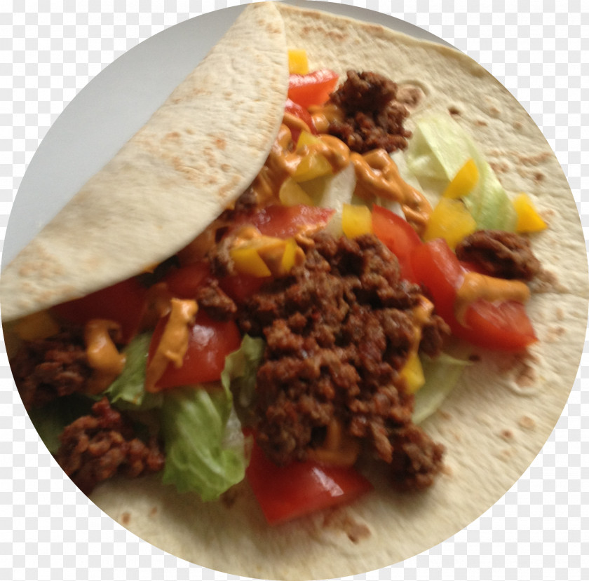 Meat Korean Taco Picadillo Wrap Burrito Vegetarian Cuisine PNG