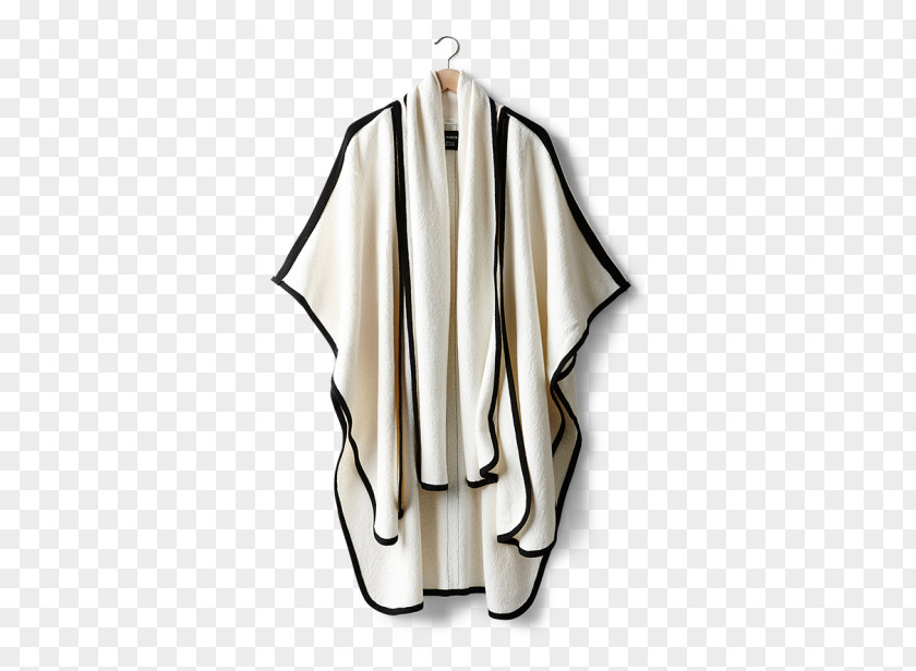 Plaid Poncho Sleeve Clothes Hanger Clothing Outerwear Neck PNG