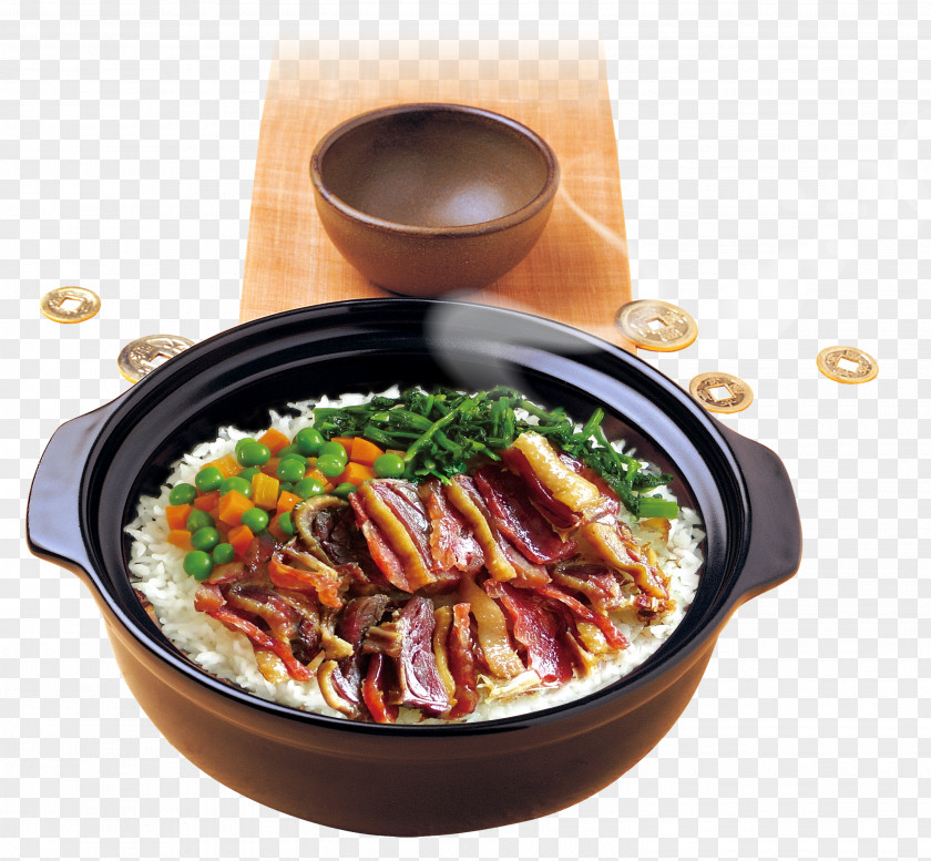 Bacon Meal Cantonese Cuisine U571fu934bu98ef Char Siu Cooked Rice PNG